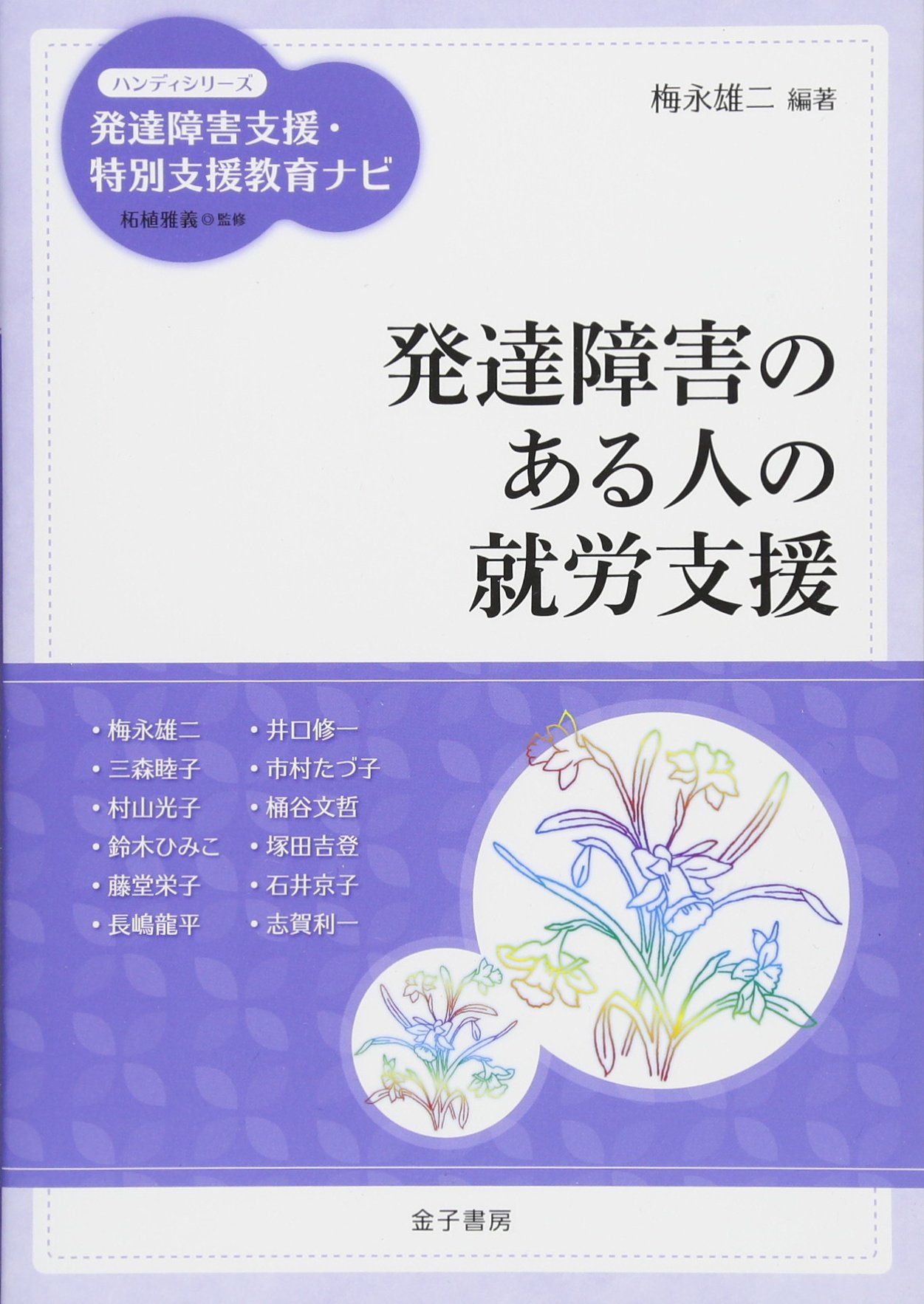 著 者 :柘植雅義【監修】 :
発行者 :金子書房 :
刊行年月:201510:
底本ISBN:9784760895441 :
内容紹介:発達障害のある人の継続的な就労を実現するために必要な、適切なジョブマッチング、企業に求められる理解と支援、大学等の社会に出る前段階で求められる支援などを現場の事例を交えて紹介する。 :